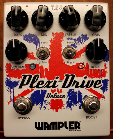 Wampler Plexi-Drive British Overdrive Guitar Effects Pedal