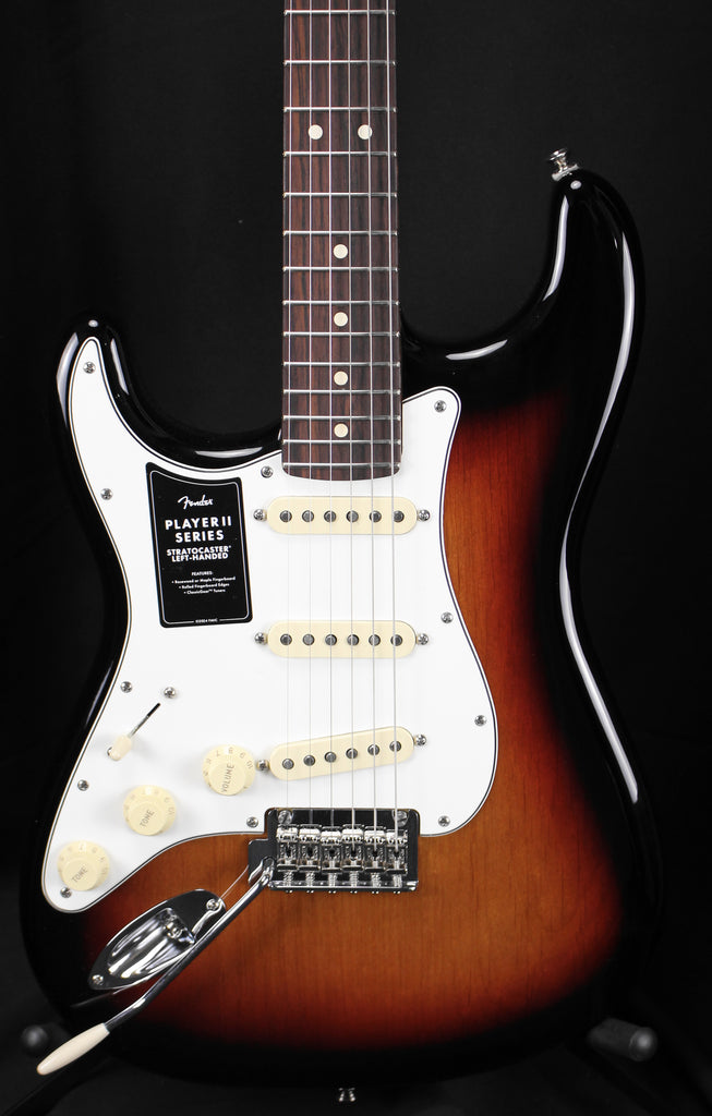 Fender Player II Stratocaster Left Handed Rosewood Fingerboard Electric Guitar Sunburst 8 pounds