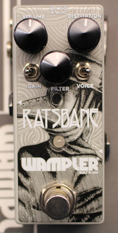 Wampler Ratsbane Distortion Mini Guitar Effects Pedal