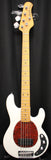 Sterling by Music Man StingRay Classic 5 RAY25CA Electric Bass Guitar Olympic White 9lbs 10oz