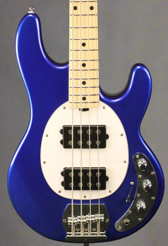 Sterling by Music Man StingRay Ray4 HH Electric Bass Cobra Blue 9lbs 11oz