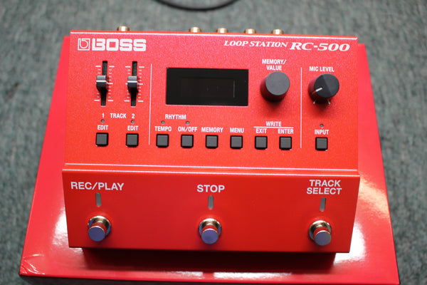 Boss RC-500 Loop Station Guitar Effects Pedal w/Box – Dr. Guitar Music