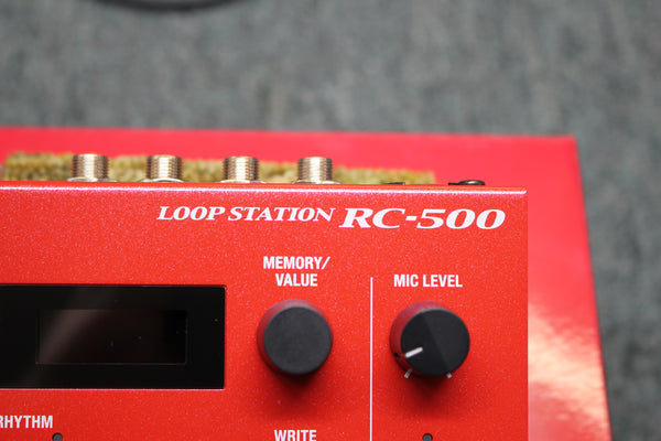 Boss RC-500 Loop Station Guitar Effects Pedal w/Box – Dr. Guitar Music