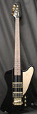 Epiphone Rex Brown Thunderbird 4 String Electric Bass Guitar Black w/Case 8lbs 15oz