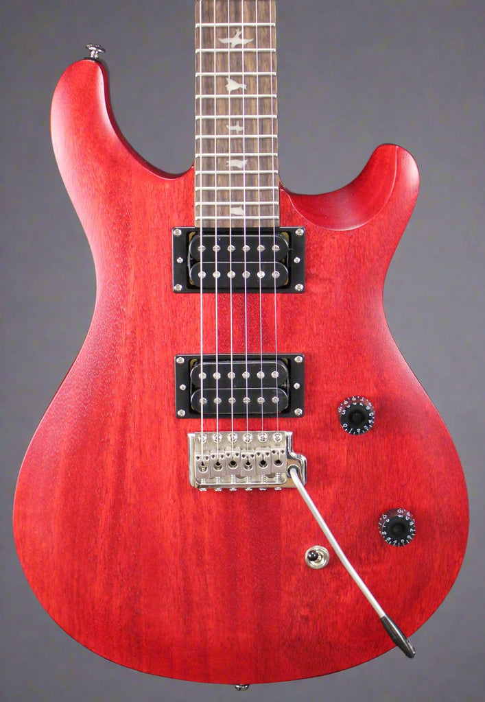 PRS SE CE24 Standard Satin Electric Guitar Vintage Cherry Red w/Gigbag 6lbs 7oz