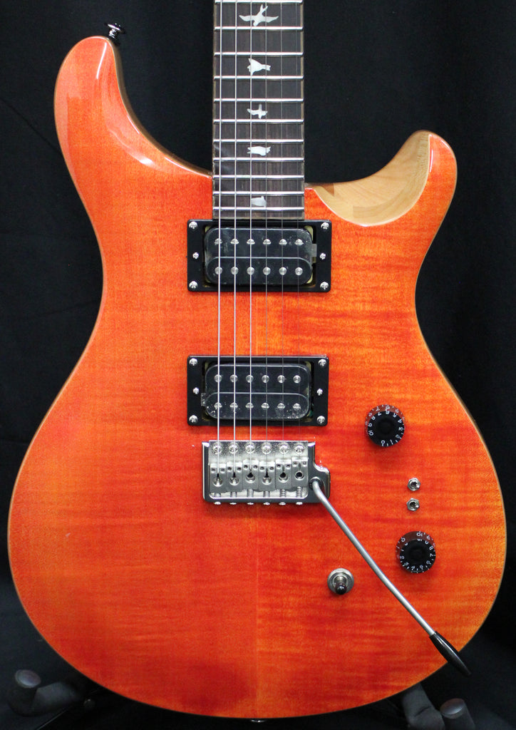 PRS SE Custom 24-08 Electric Guitar Blood Orange w/Gigbag 7lbs 13oz