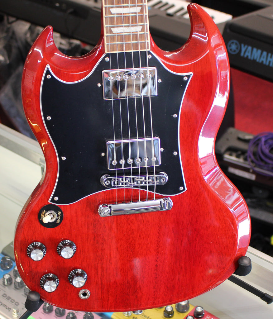 Gibson SG Standard Lefthanded Electric Guitar Heritage Cherry w/Soft Case