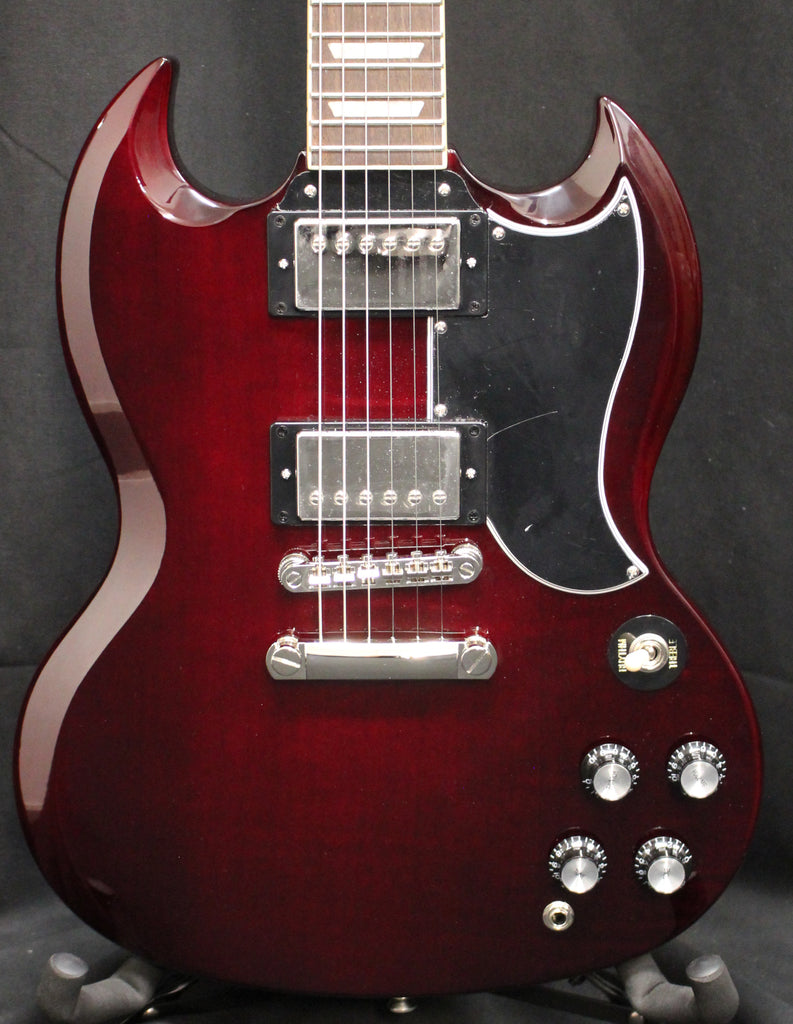 Epiphone SG Standard '60s Electric Guitar Exclusive Dark Wine Red W/GIGBAG 7lbs 2oz