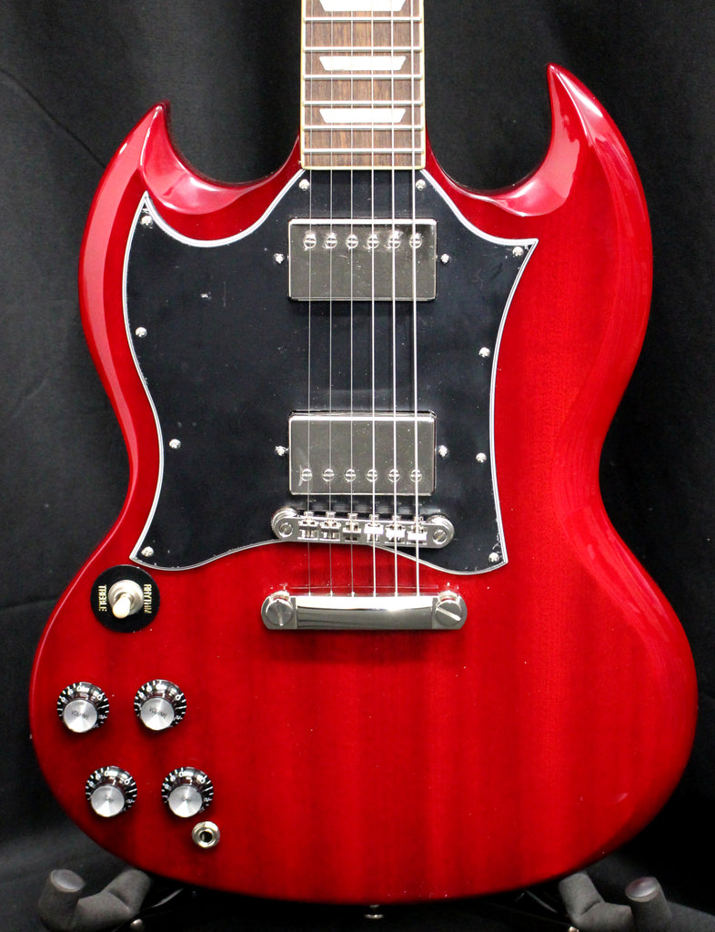 Epiphone SG Standard 6 String Electric Guitar Cherry Red Left Handed 6lbs 9oz