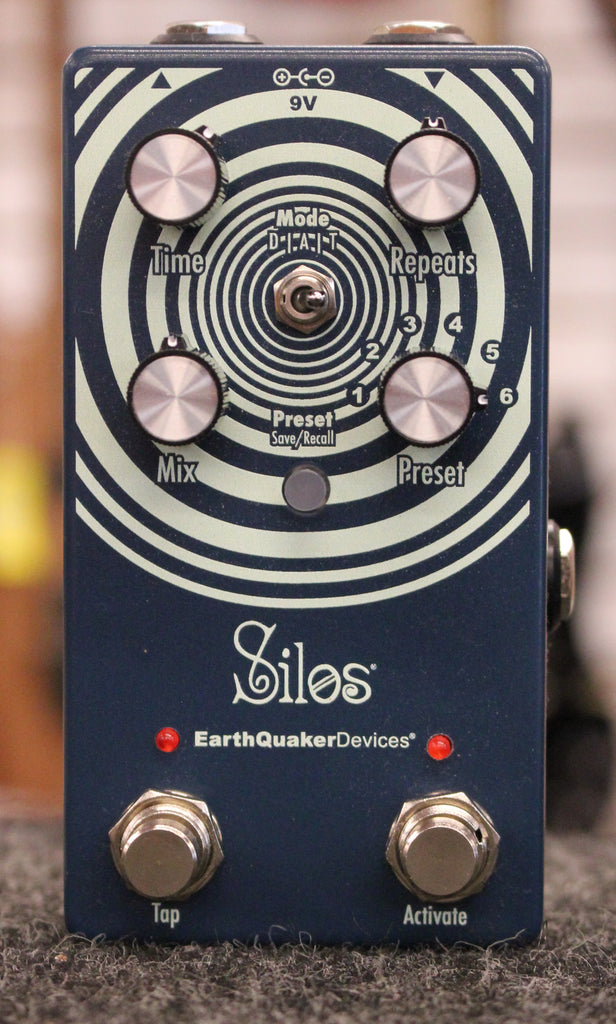 EarthQuaker Devices Silos Multi-Generational Time Reflection Device Guitar Effects Pedal