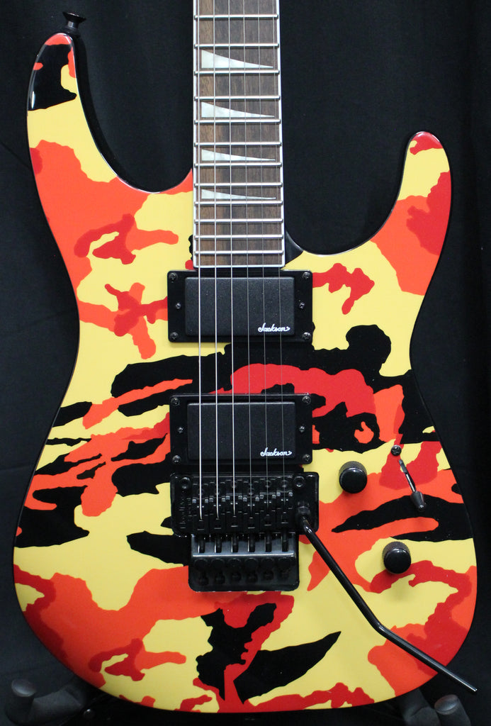 Jackson X Series Soloist SLX DX Floyd Rose Multi-Color Camo Electric Guitar 7lbs 4oz