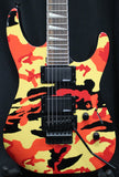 Jackson X Series Soloist SLX DX Floyd Rose Multi-Color Camo Electric Guitar 7lbs 4oz