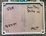 Summer School Electronics Snow Day Delay Dual Delay Guitar Effects Pedal #111