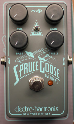 Electro Harmonix Spruce Goose Overdrive Effects Pedal w/Box