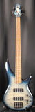 Ibanez SR400EQM Quilted Maple Electric Bass Stained Cosmic Blue Starburst