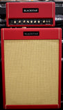 Blackstar St. James Toby Lee 50 6L6 50W Tube Guitar Head and 2x12 Guitar Cabinet Red