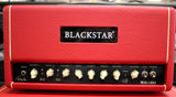 Blackstar St. James Toby Lee 50 6L6 50W Tube Guitar Head and 2x12 Guitar Cabinet Red