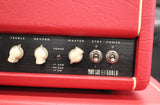 Blackstar St. James Toby Lee 50 6L6 50W Tube Guitar Head and 2x12 Guitar Cabinet Red