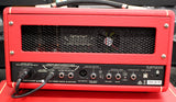 Blackstar St. James Toby Lee 50 6L6 50W Tube Guitar Head and 2x12 Guitar Cabinet Red