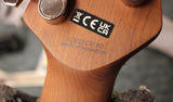 EVH Wolfgang WG Standard QM Electric Guitar Trans Amber 8lbs