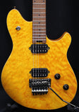 EVH Wolfgang WG Standard QM Electric Guitar Trans Amber 8lbs