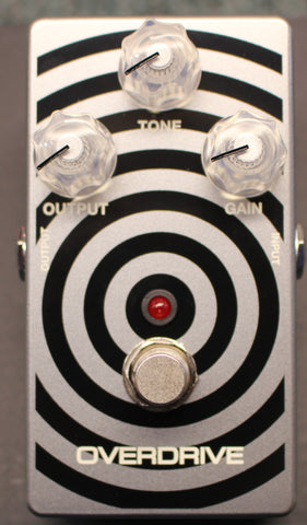 MXR Wylde WA44 Audio Overdrive Effects Pedal Silver/Gray