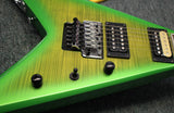 Jackson X Series Signature Scott Ian KVX King V Baldini Green Electric Guitar 7lbs 4oz