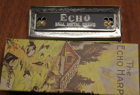 Hohner 54/64 Echo Double Sided Harmonica w/Box
