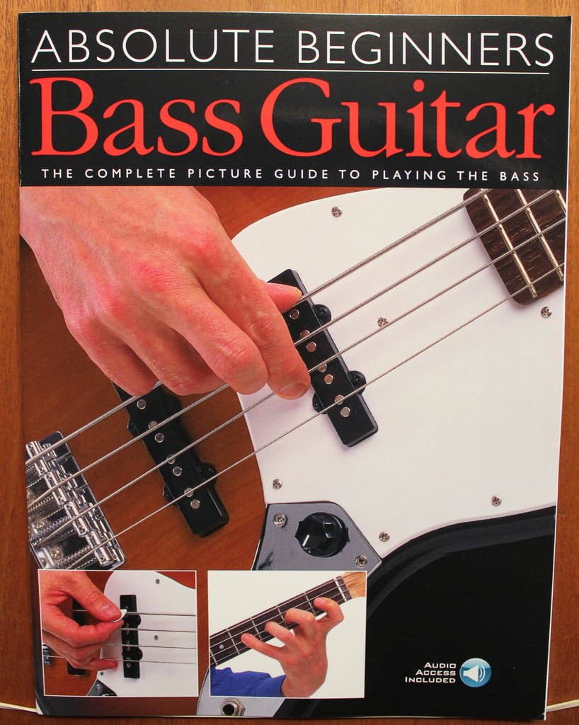 Absolute Beginners: Bass Guitar Method Softcover w/Online Audio