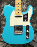 Fender American Professional II Telecaster Maple Fingerboard Electric Guitar Miami Blue w/Case
