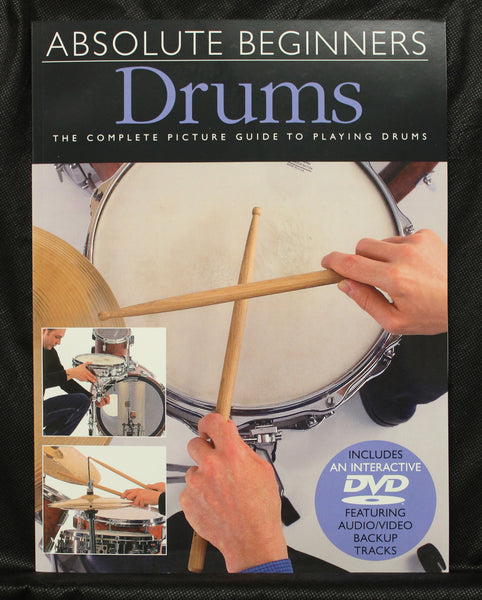 Absolute Beginners – Drums Instructional Book/DVD Pack – Dr