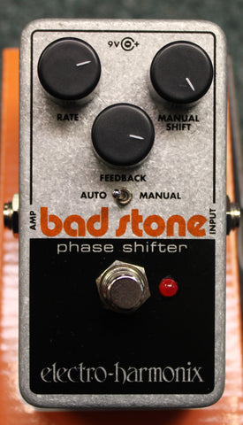 Electro-Harmonix Bad Stone Phase Shifter Guitar Effect Pedal w/Box