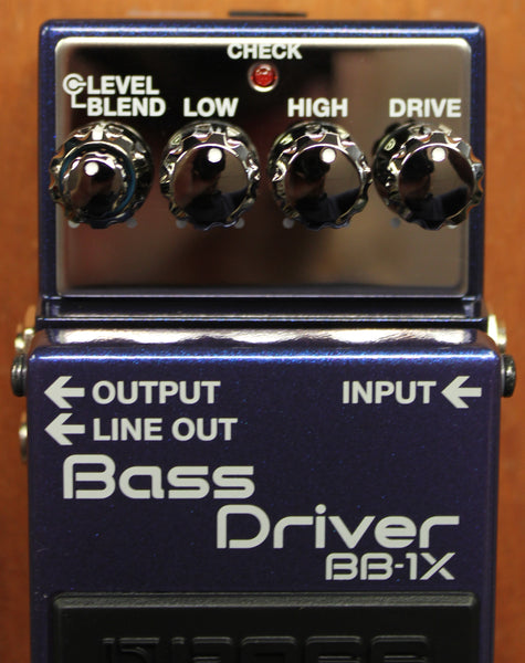 BOSS BB-1X Bass Driver Bass Guitar Effects Pedal