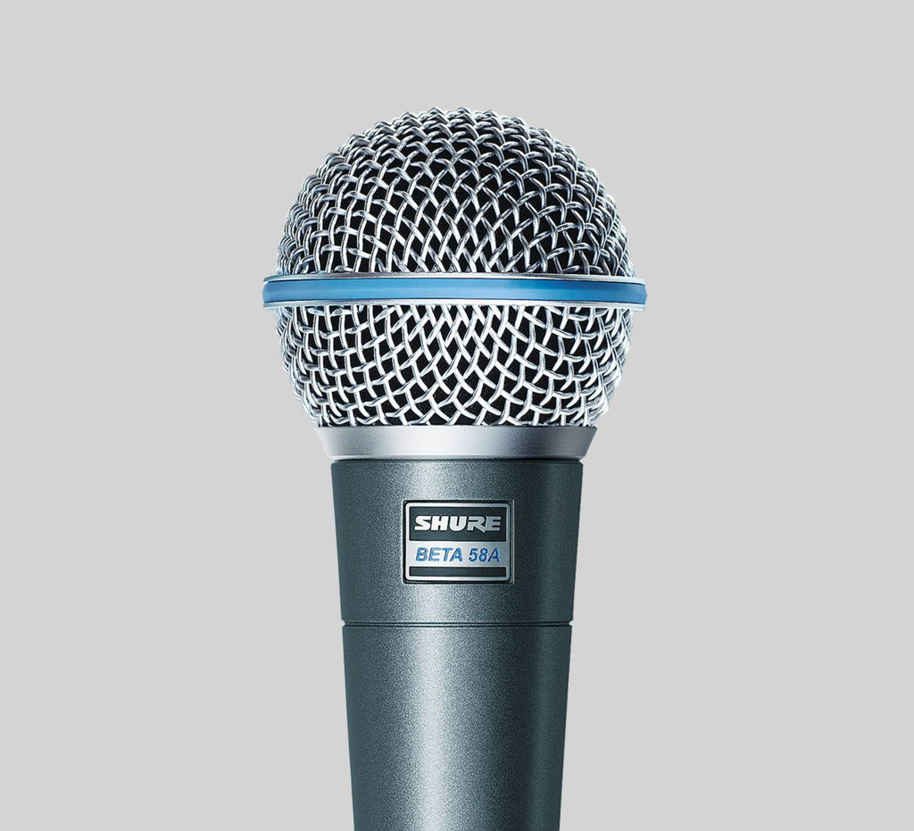 Shure BETA 58A Supercardioid Dynamic Vocal Microphone