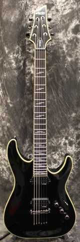 Schecter C-1 Blackjack Lundgren M6 6-String Electric Guitar Gloss Black