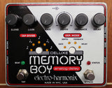 Electro Harmonix Deluxe Memory Boy Analog Delay w/Tap Tempo Guitar Effects Pedal
