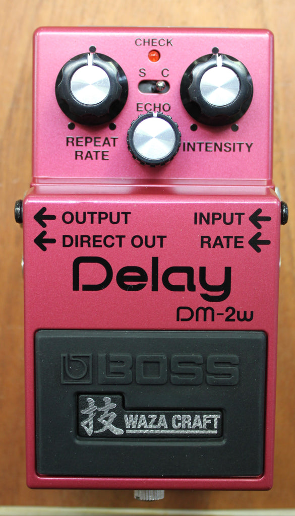 BOSS DM-2W Delay Waza Craft Japan Guitar Effects Pedal