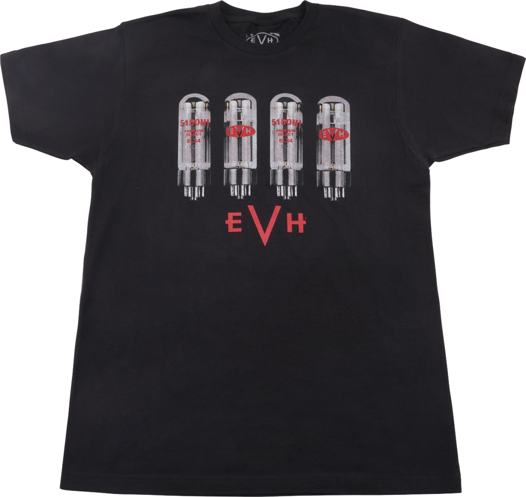 EVH Tube Logo Men's T-Shirt Black Large
