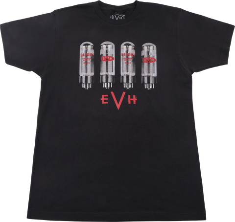 EVH Tube Logo Men's T-Shirt Black Medium