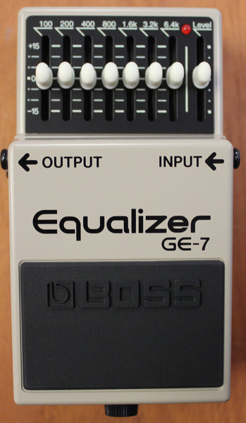 新シーズンアイテム BOSS Equalizer GE-7 イコライザー - 楽器・機材