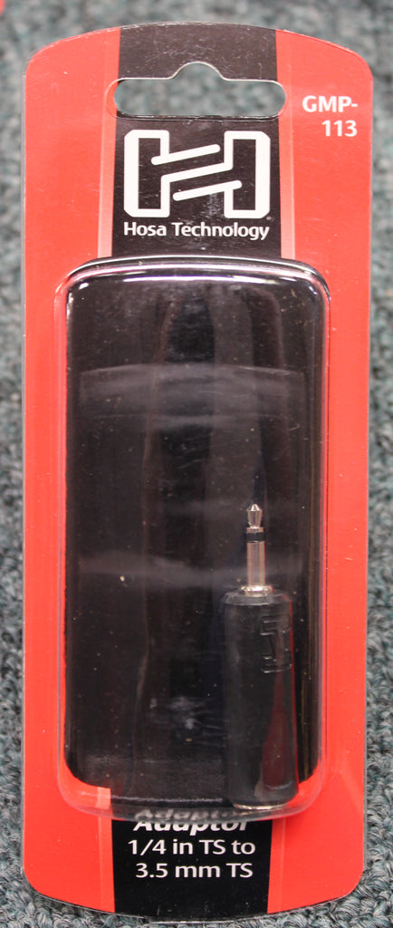 Hosa Technologies GMP-113 1/4 in TRS to 3.5 mm TS