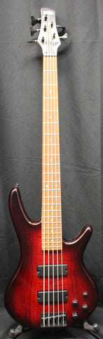 Ibanez GSR205SM 5-String Electric Bass Charcoal Brown Burst