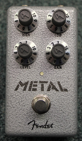 Fender Hammertone Metal Distortion Guitar Effects Pedal