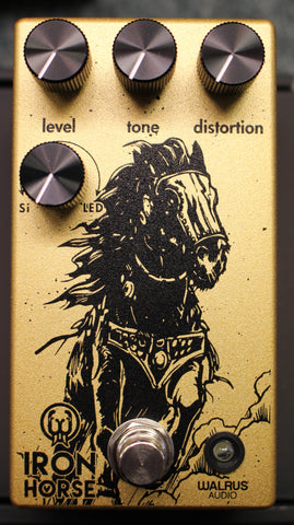 Walrus Audio Iron Horse LM308 Distortion Effects Pedal