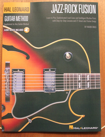 Hal Leonard Jazz-Rock Fusion Guitar Method Book Audio Online