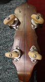 Late 1920's Vintage Leedy Solo Tone Long Neck Tenor Banjo Resonator w/Original Case
