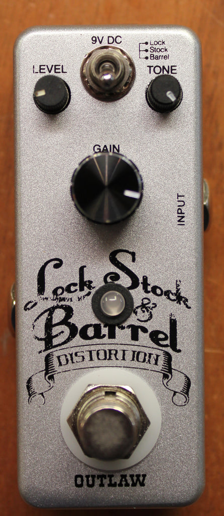 Outlaw Effects Lock-Stock-Barrel Guitar Distortion Pedal
