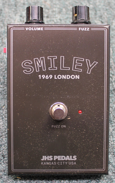 JHS Pedals Smiley 1969 London Fuzz Guitar Effects Pedal Black