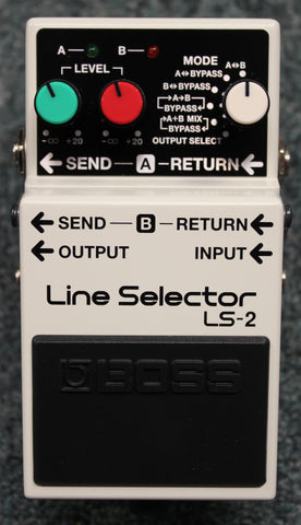 Boss LS-2 Line Selector Power Supply Guitar effects Pedal