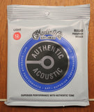 Martin Authentic SP Light MA540 12-54 92/8 Phosphor Bronze Acoustic Guitar Strings